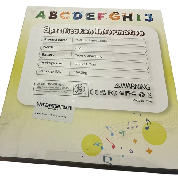 Interactive flash cards. Includes cards for learning words and pronunciation. - Picture 2 of 2